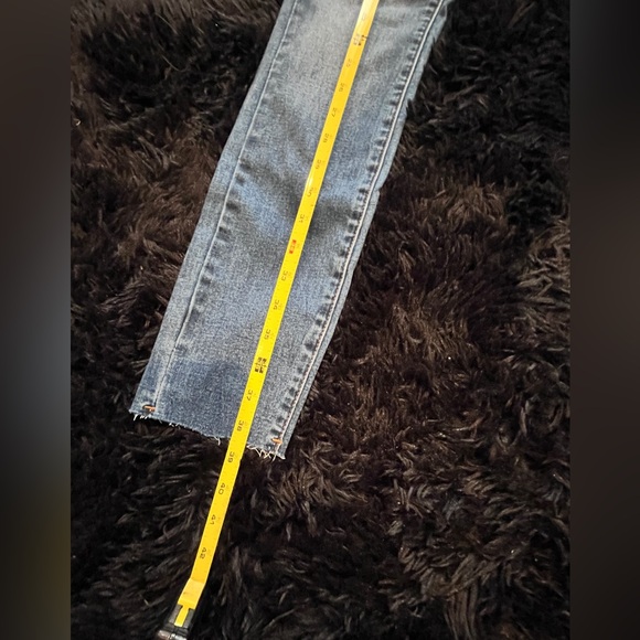 Ultra High Waist Skinny Ankle Blue Jeans Size 0 New York & Company - Picture 7 of 7